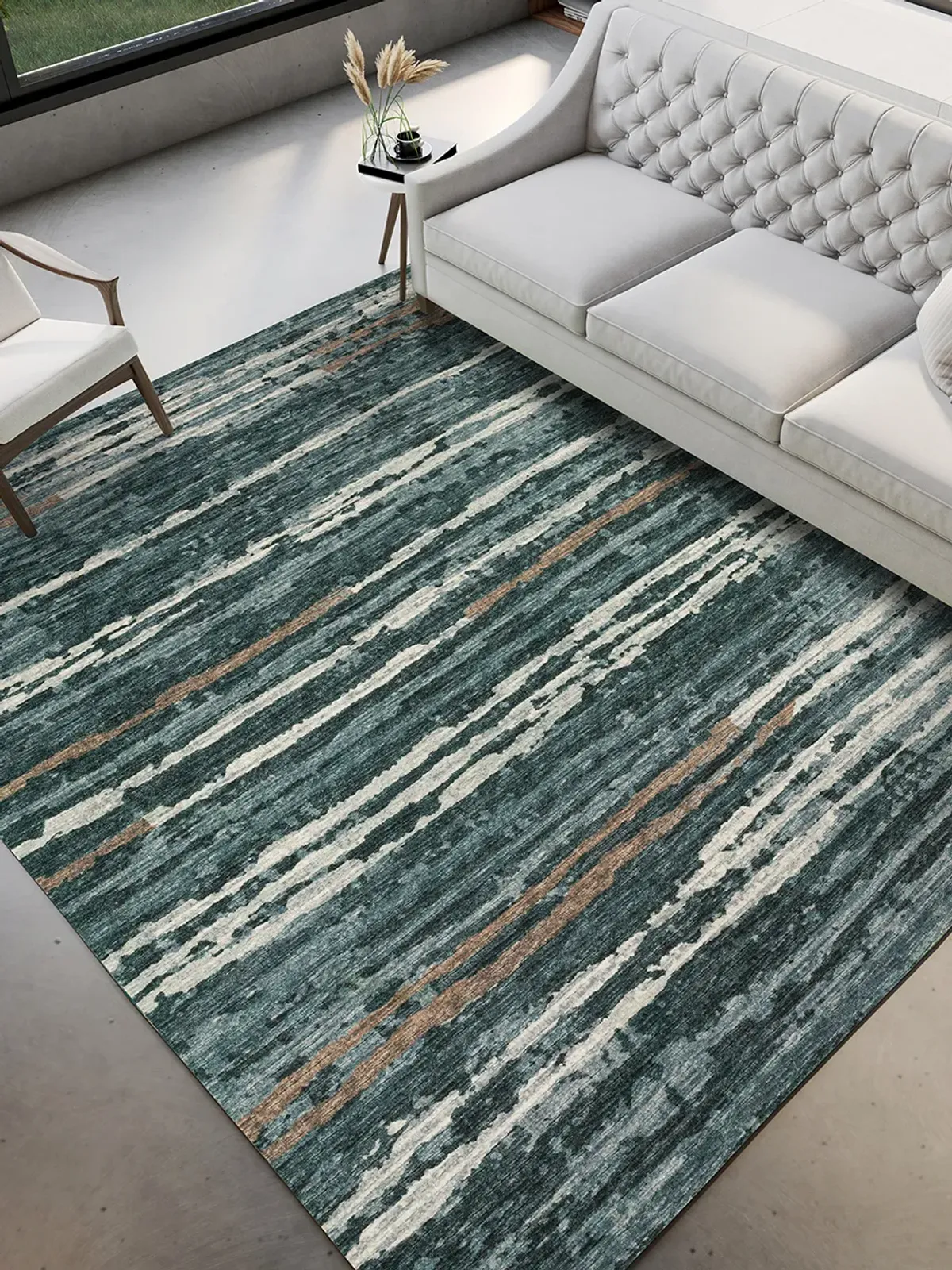 Brisbane BR4 Midnight 8' x 10' Rug