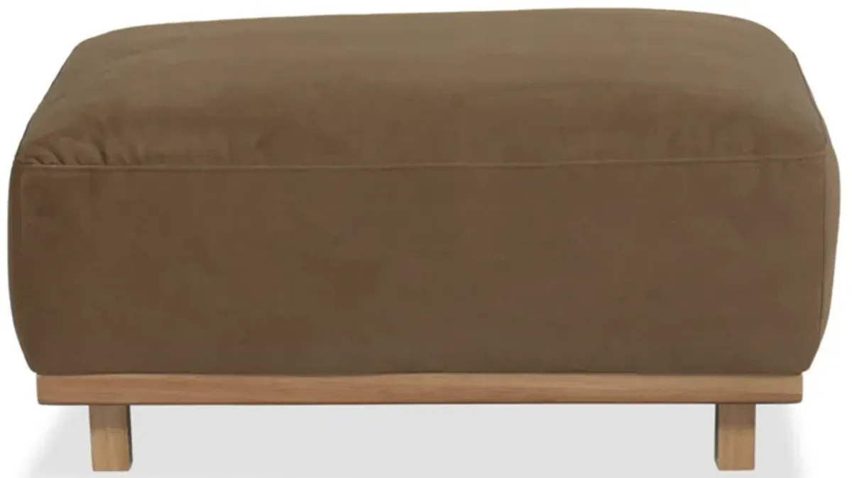 Kuka Furniture, Inc|Tabacco Sofa|Tobacco Ottoman|Fab, Ottoman