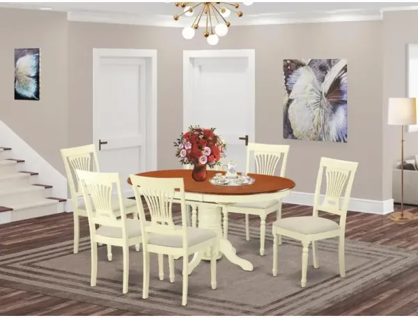 7 Pc dinette Table set for 6-Dinette Table and 6 dinette Chairs