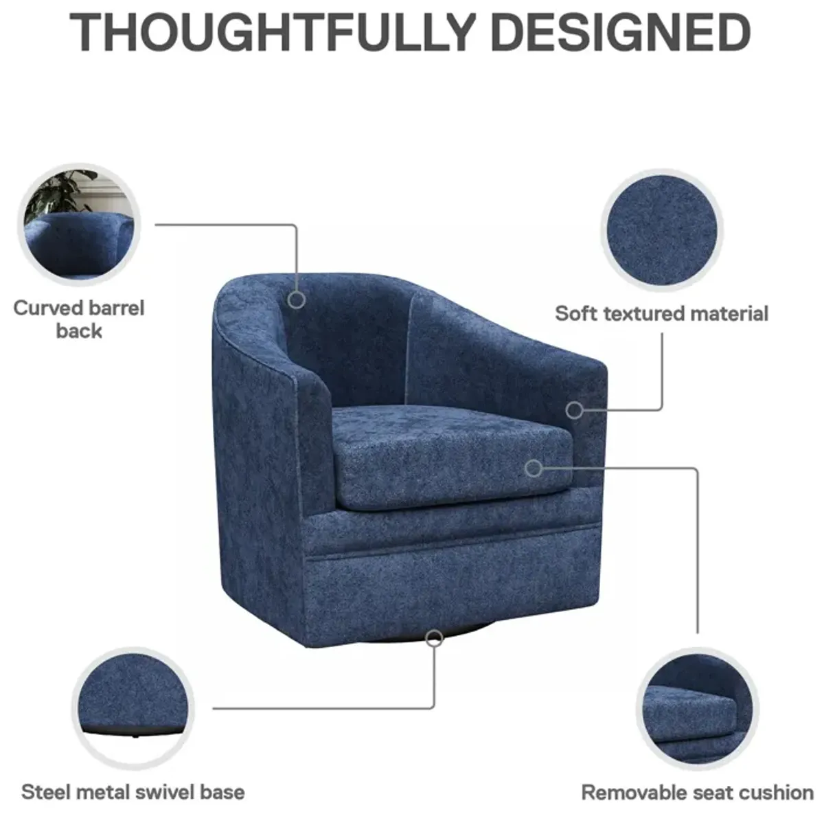 Remily Swivel Accent Chair