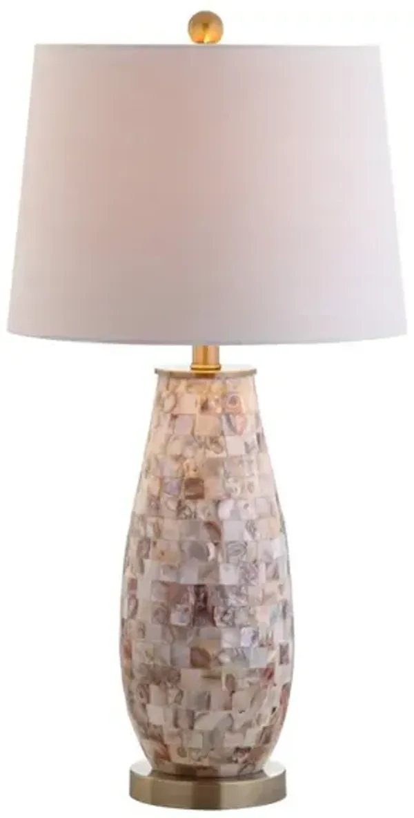 Jocelyn Seashell LED Table Lamp