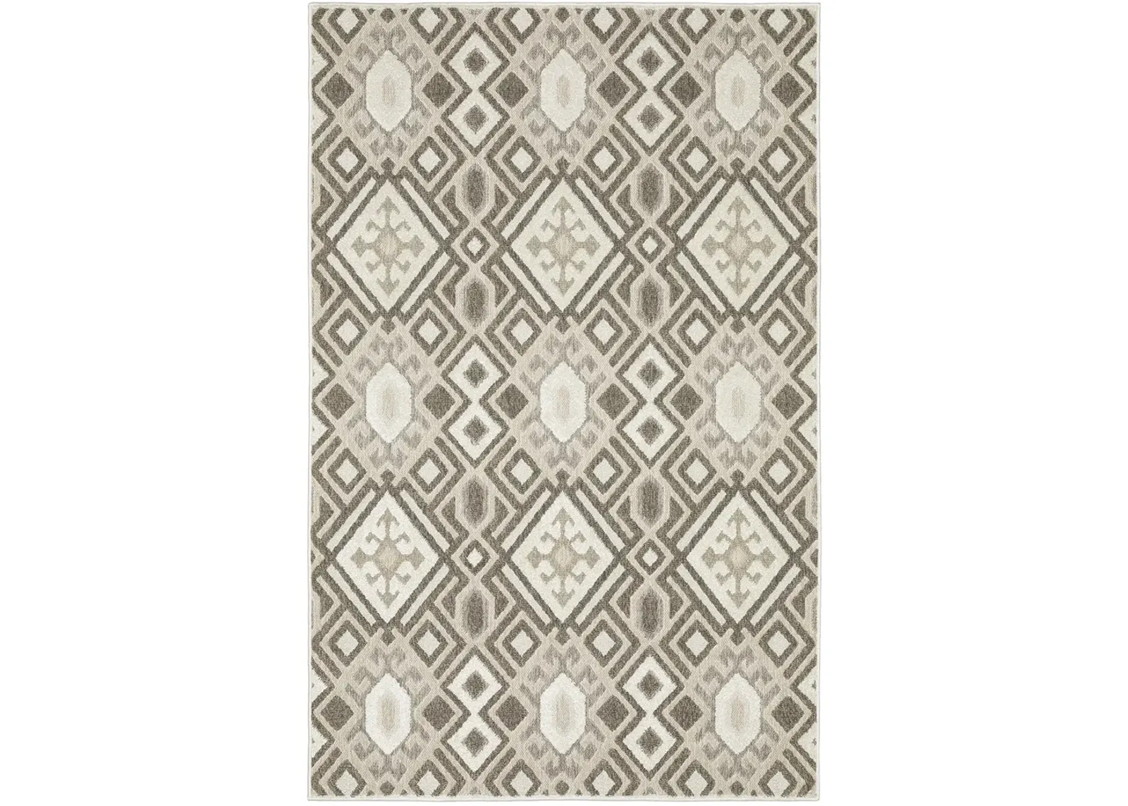 Tangier 3'3" x 5' Brown Rug