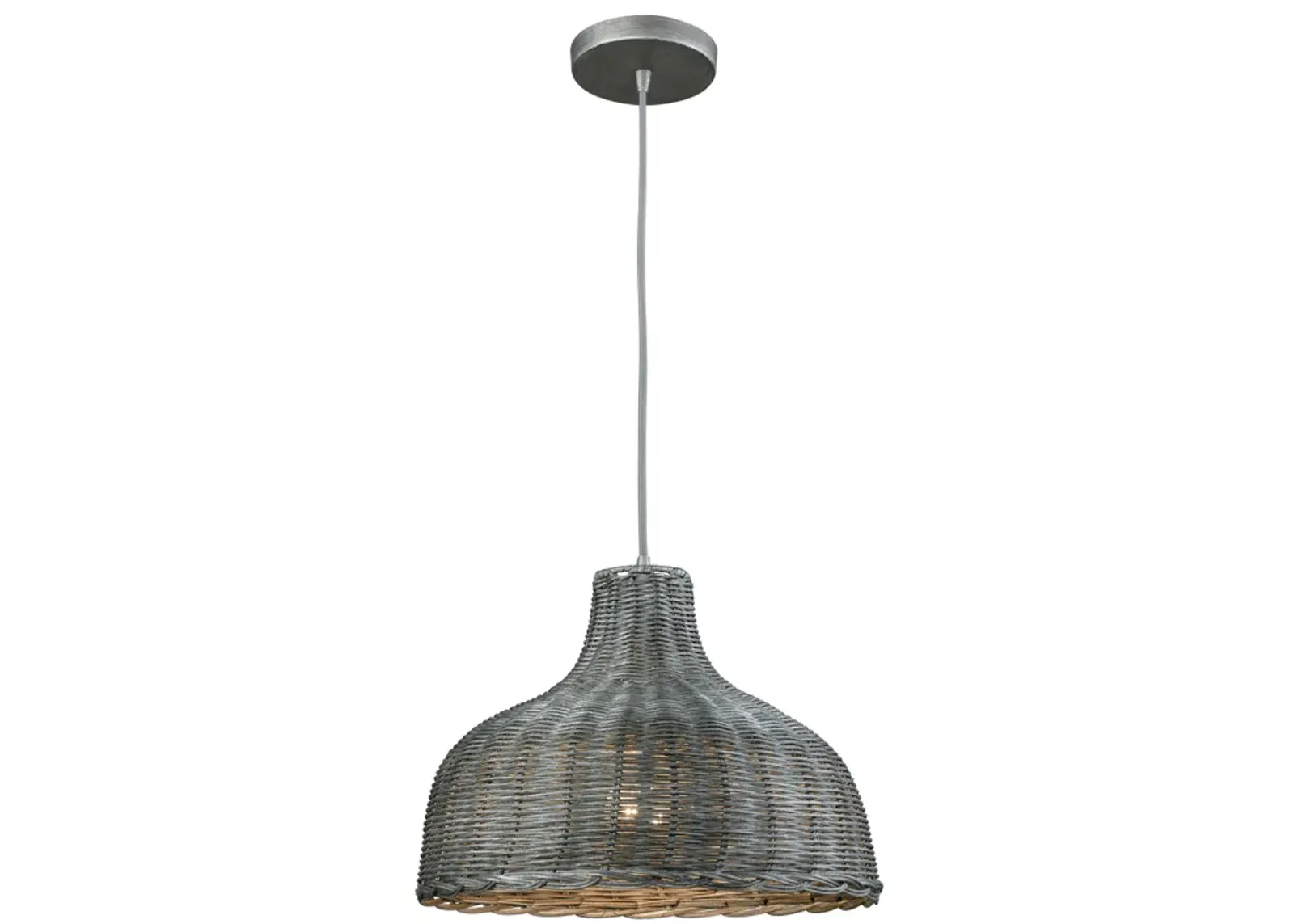 Pleasant Fields 14'' Wide 1-Light Pendant