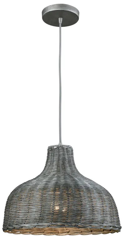 Pleasant Fields 14'' Wide 1-Light Pendant