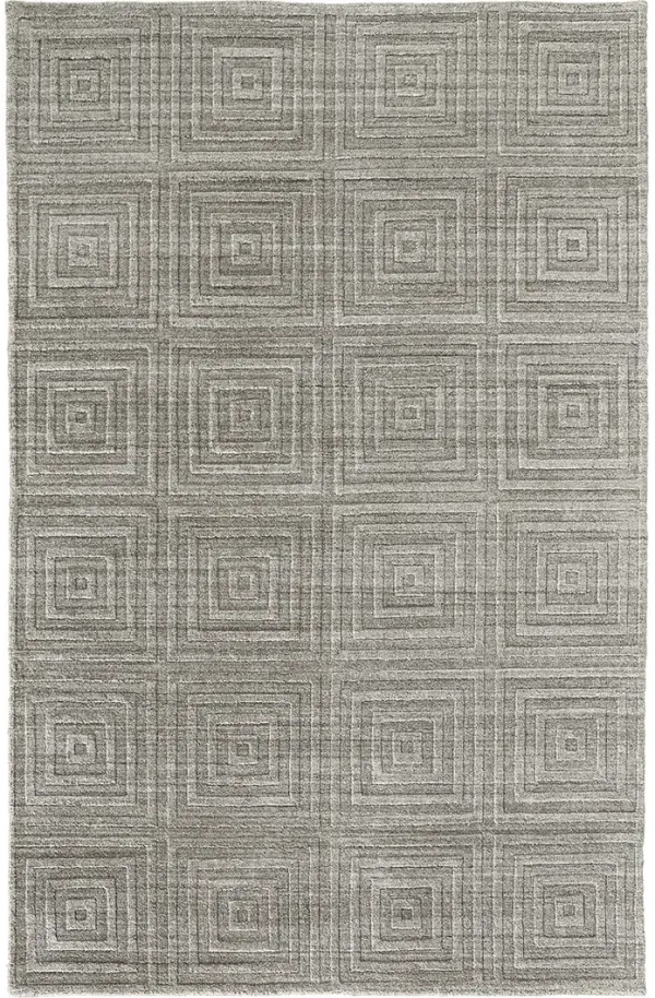 Redford 8670F Gray/Silver 5' x 8' Rug