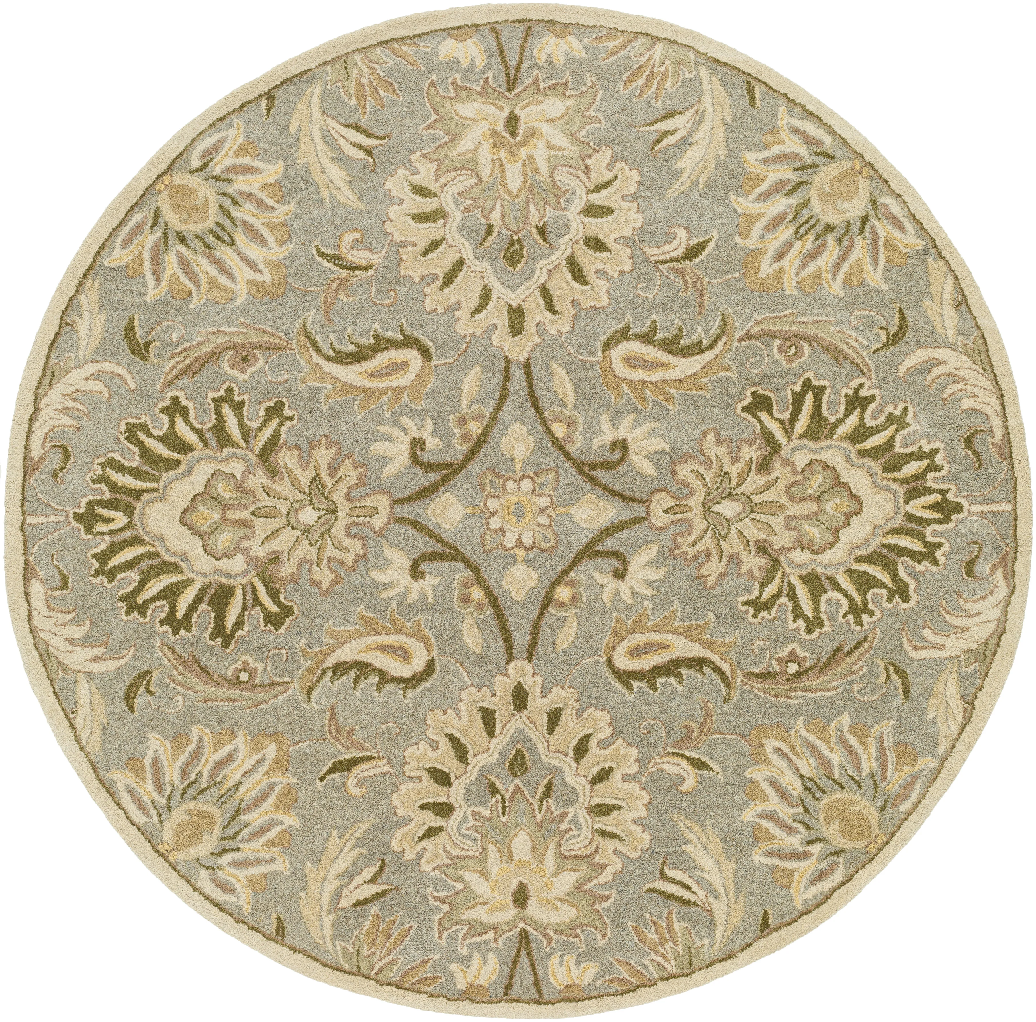 Caesar CAE-1111 9'9' Round Green Rug