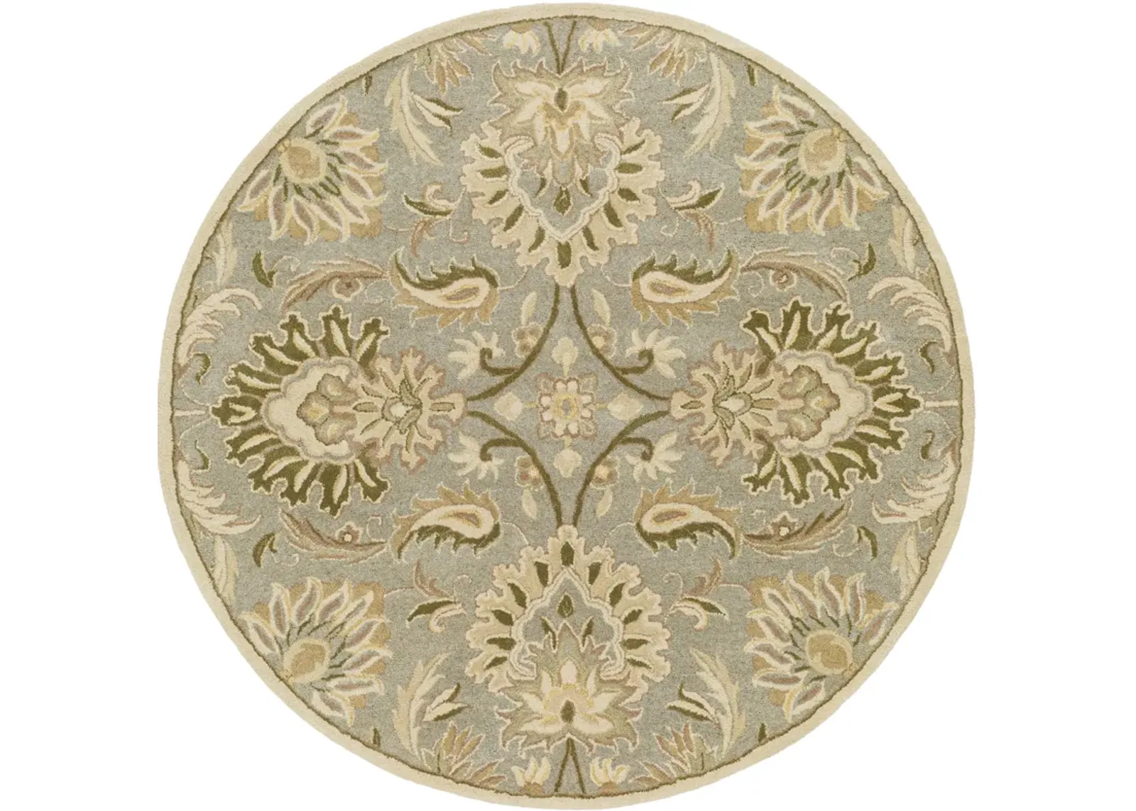 Caesar CAE-1111 9'9' Round Green Rug