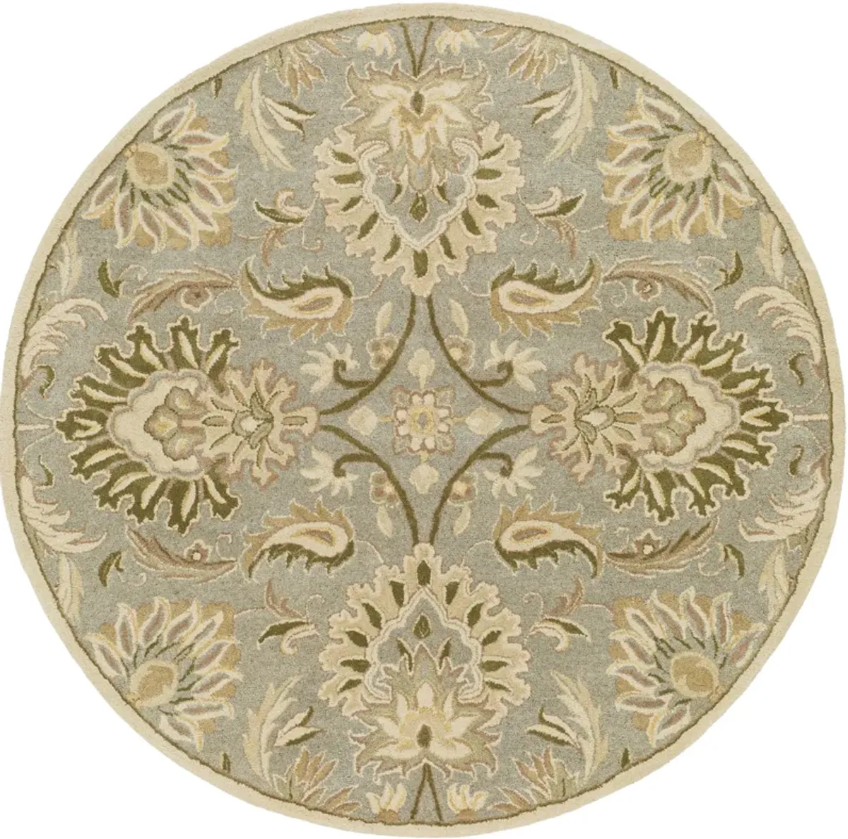 Caesar CAE-1111 9'9' Round Green Rug