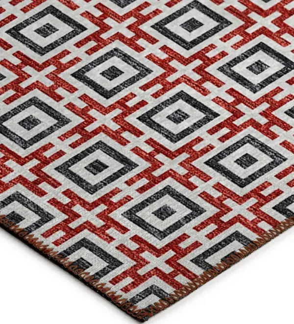 Marlo MO1 Red 10' x 14' Rug