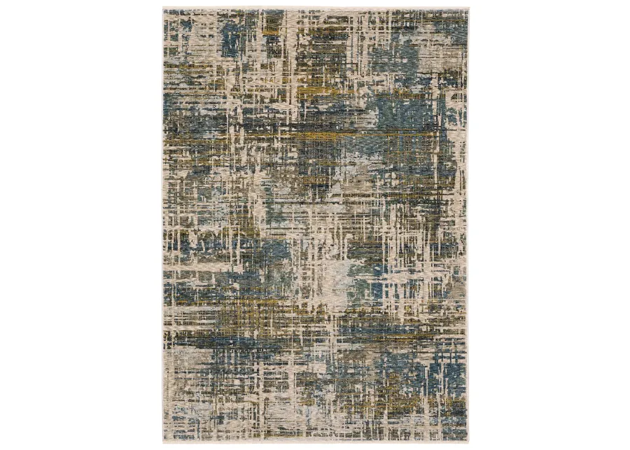 Hayden 9'10" x 12'10" Blue Rug