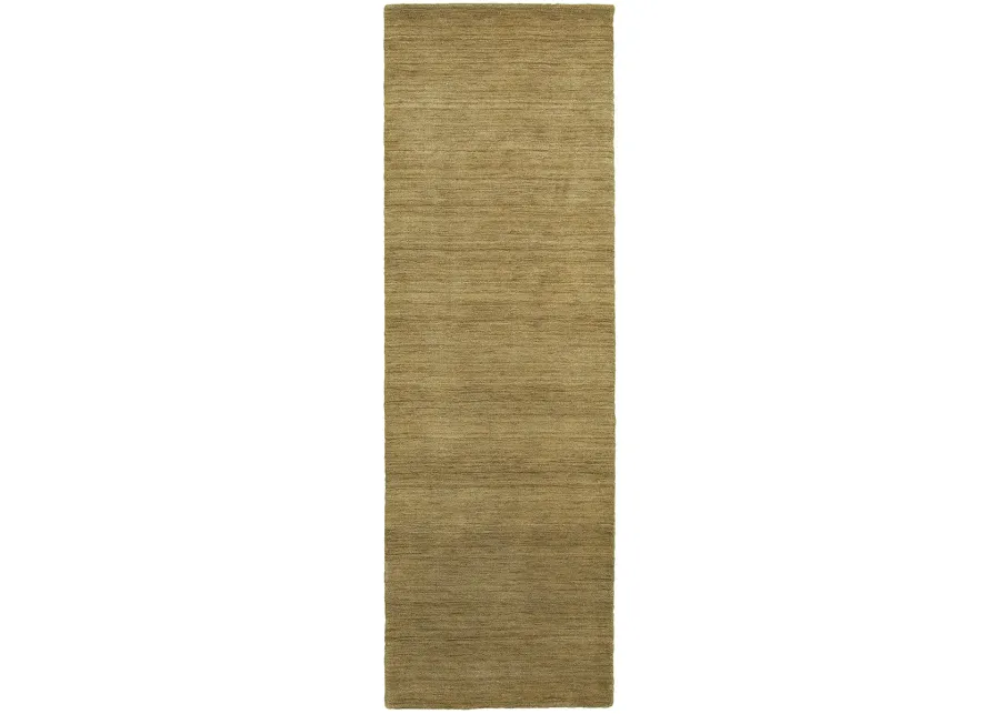 Aniston 2'6" x 8' Gold Rug