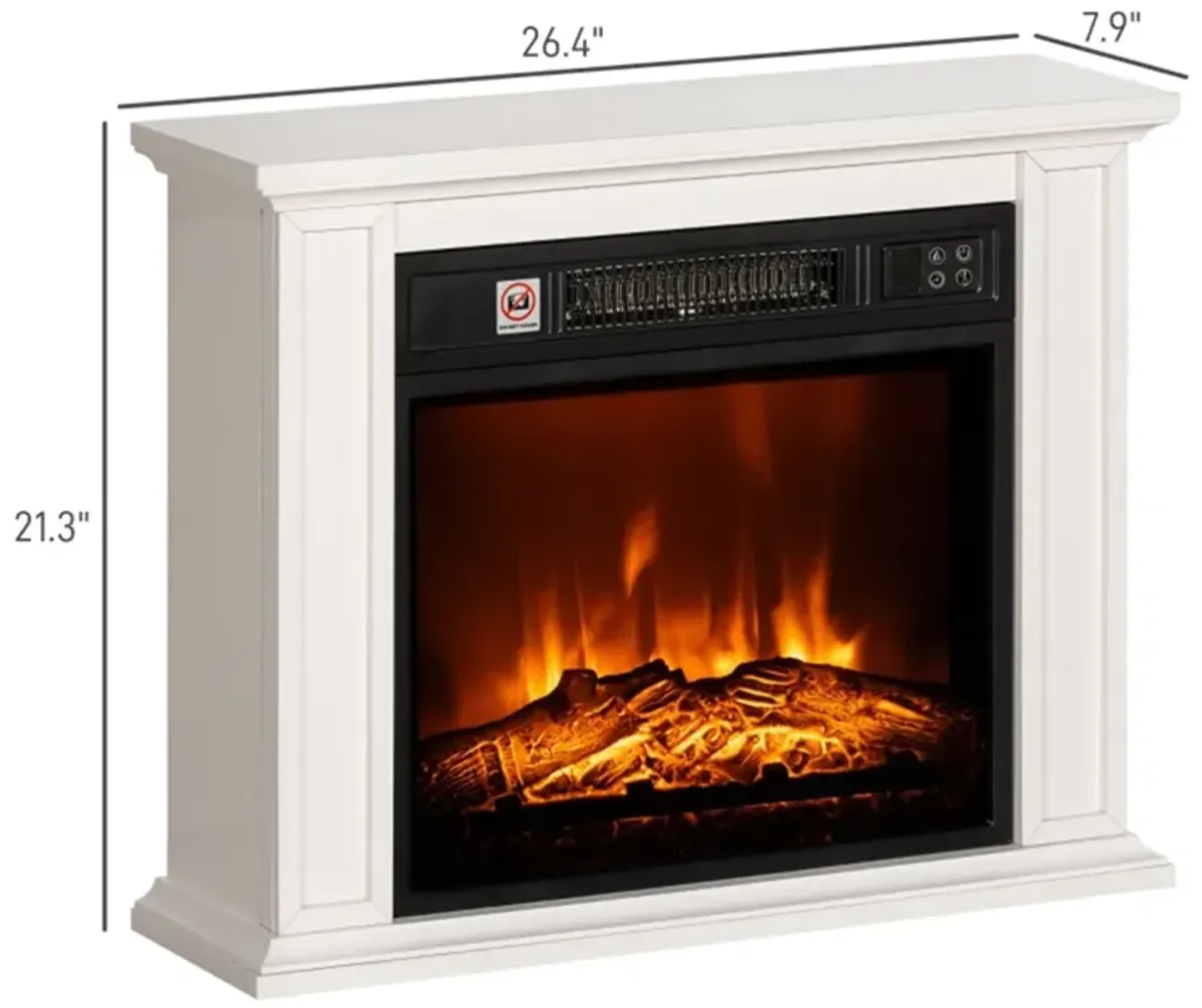 Freestanding Electric Fireplace Heater for Home and Office Use