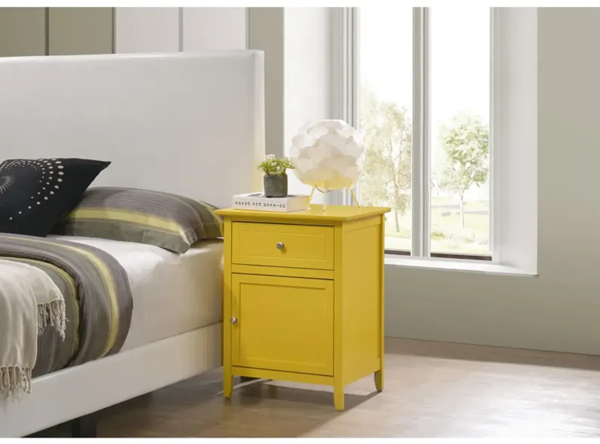 Lzzy 1-Drawer Nightstand (25 in. H x 15 in. W x 19 in. D)