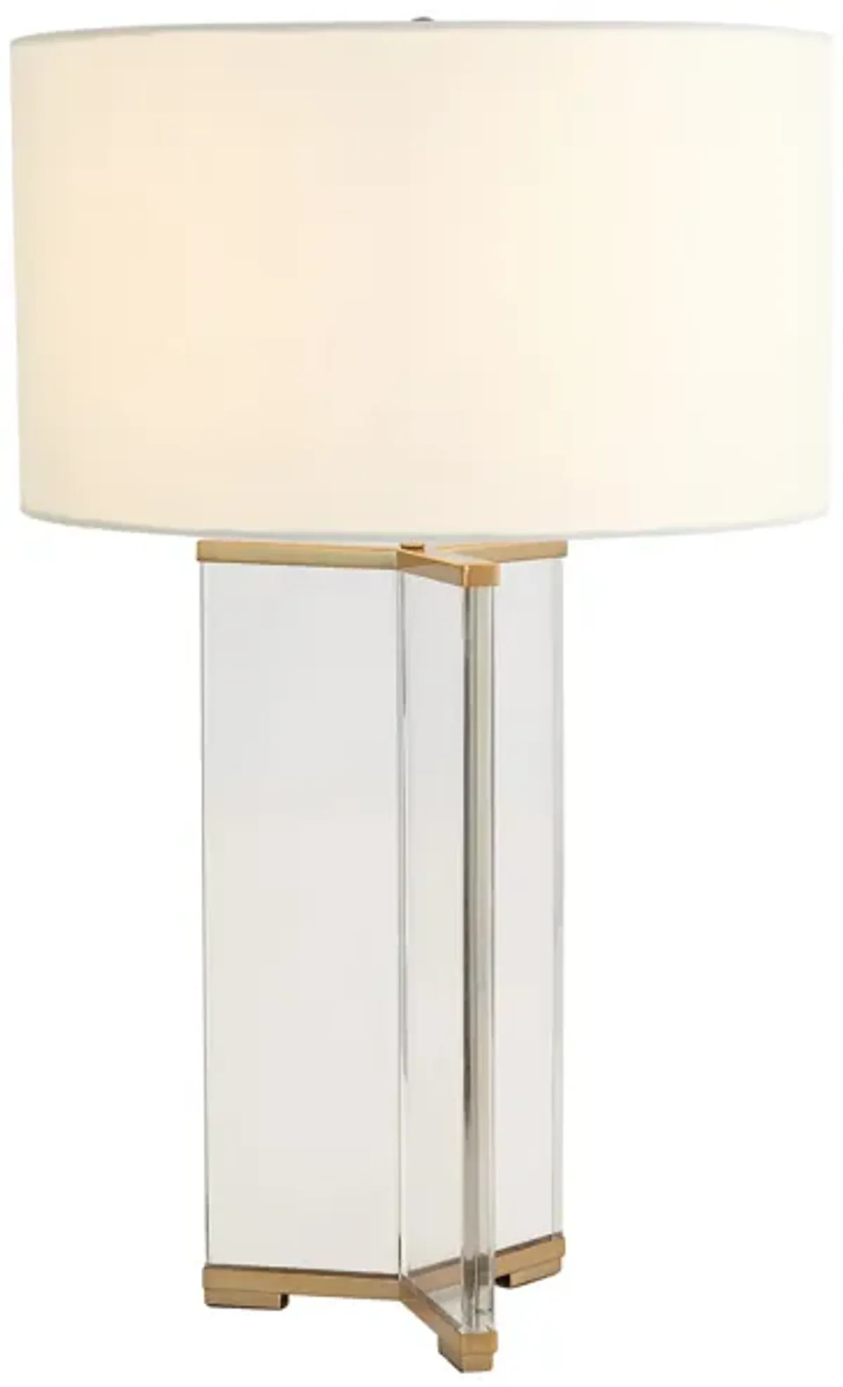 Y Brass Table Lamp