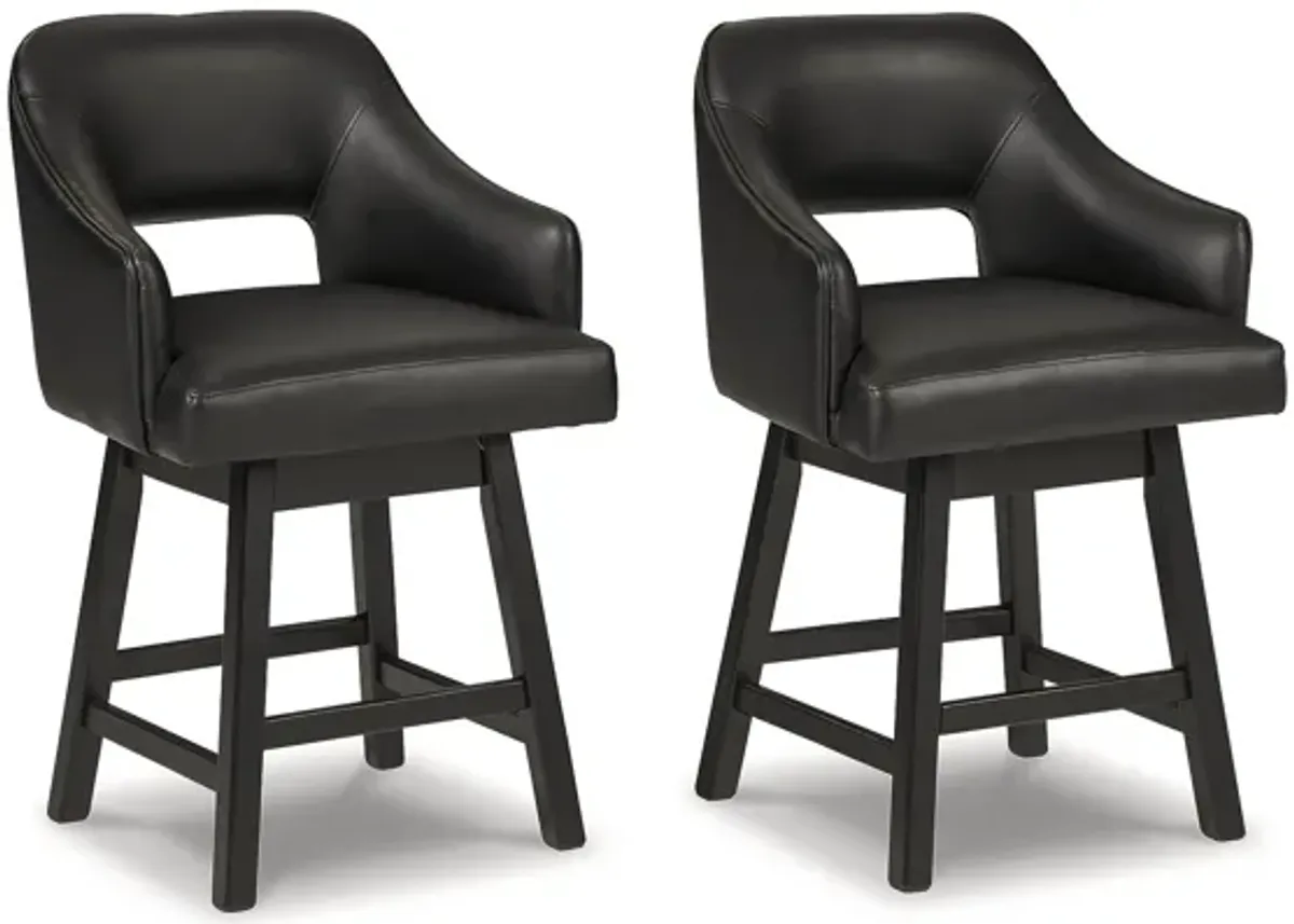 Tallenger Counter Height Bar Stool (Set of 2)