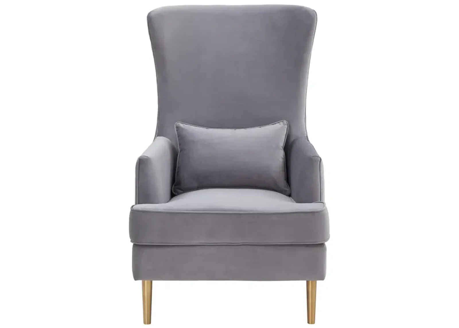 Alina Tall Tufted Back Chair by Inspire Me Home Decor