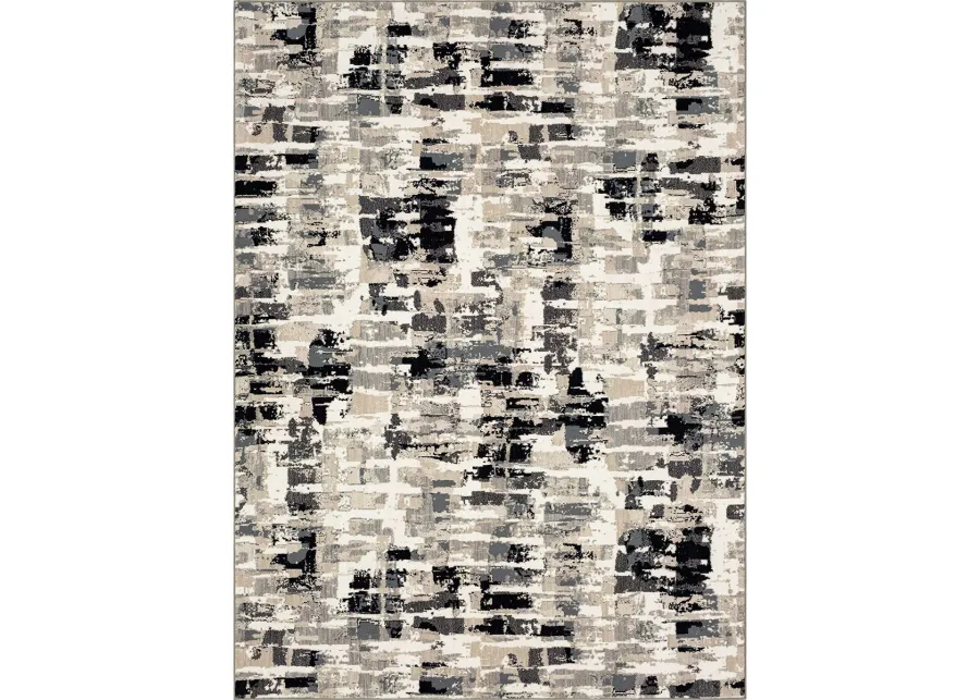 Vanguard by Drew & Jonathan Home Provenance Soot 2' 4" X 7' 10" Rug