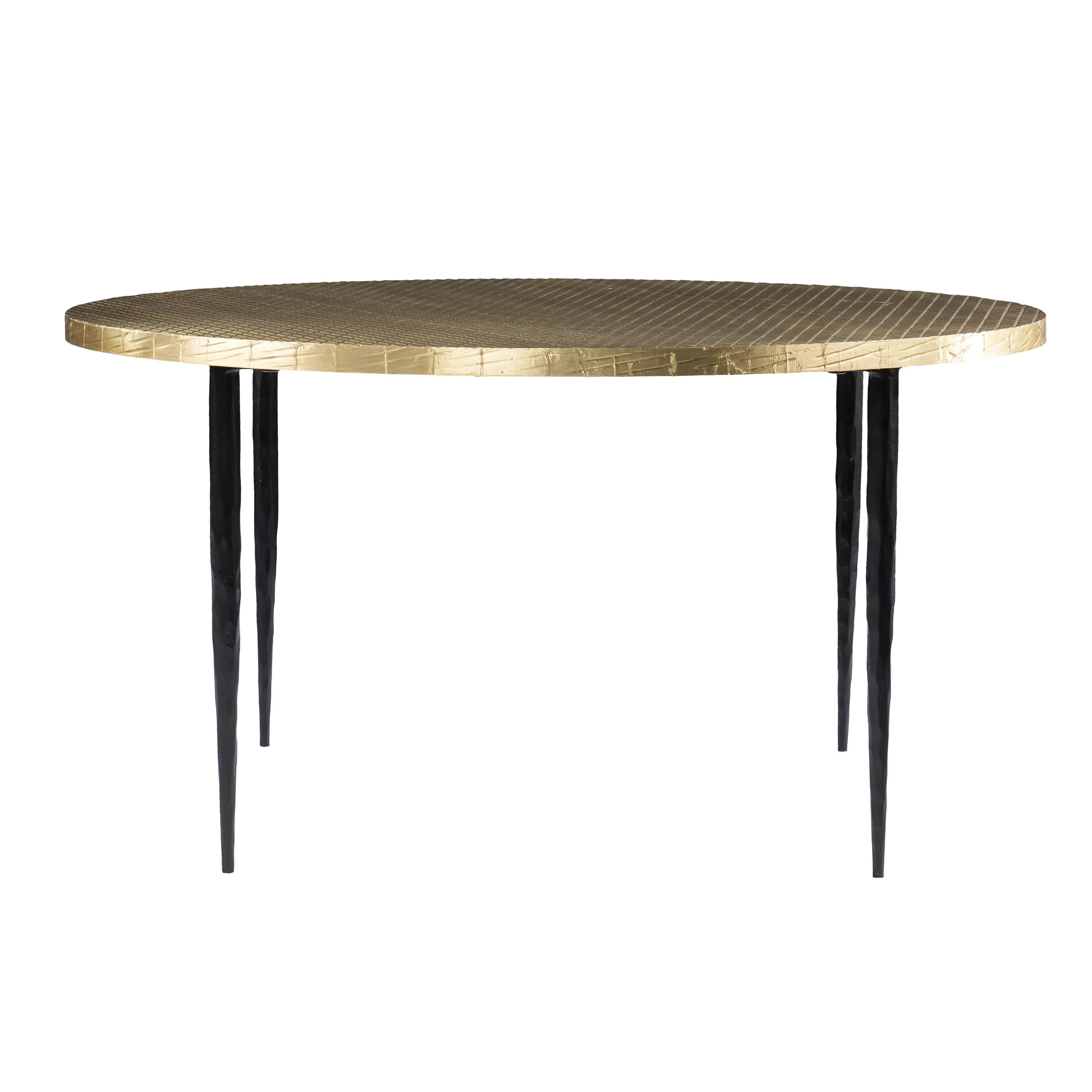 Judmont Round Cocktail Table w/Embossed Top