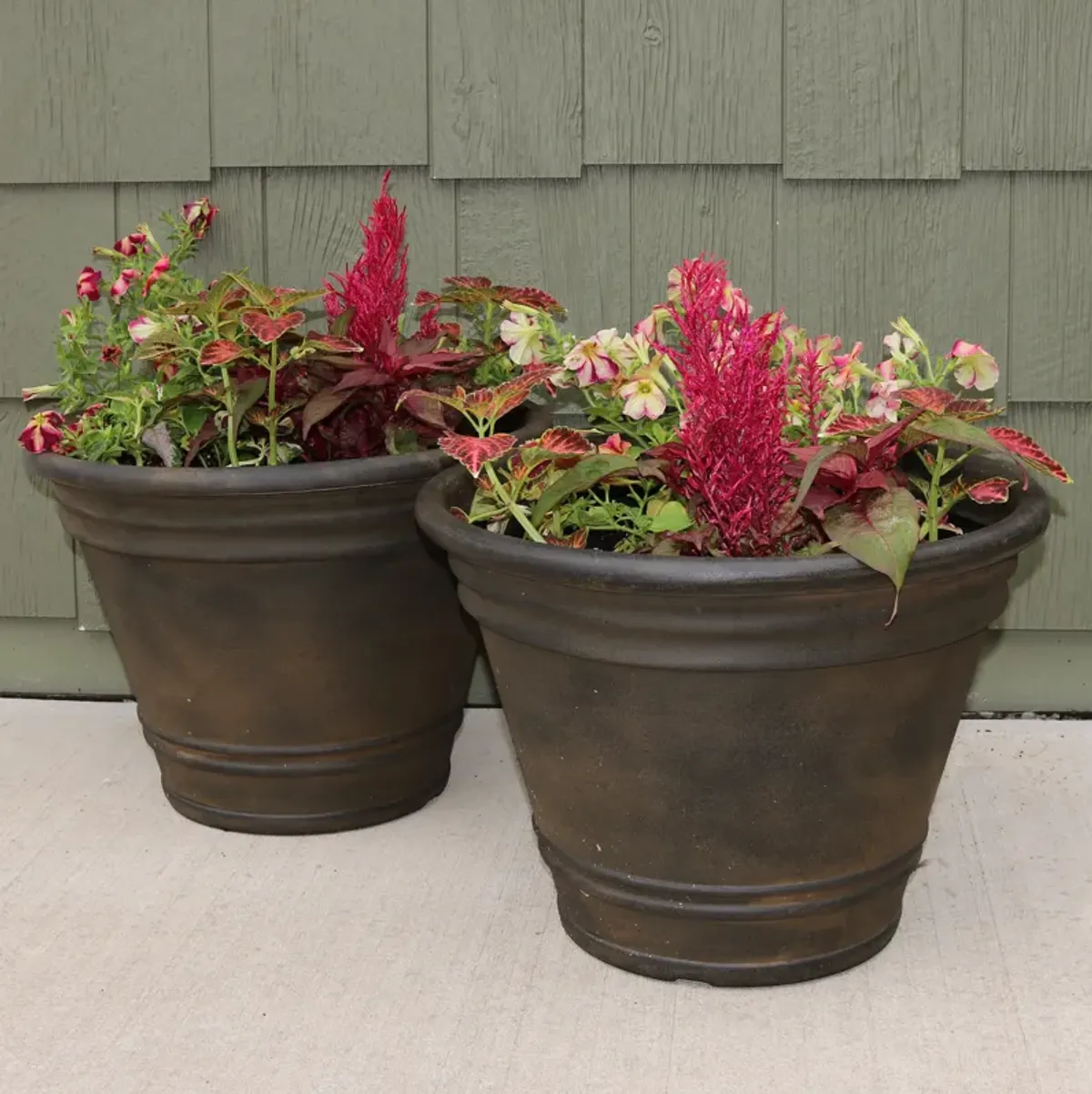 Franklin Outdoor Flower Pot Planter - 3-Pack