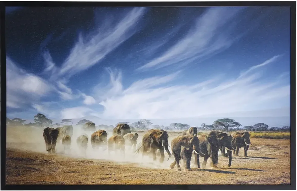 Textured Framed Print