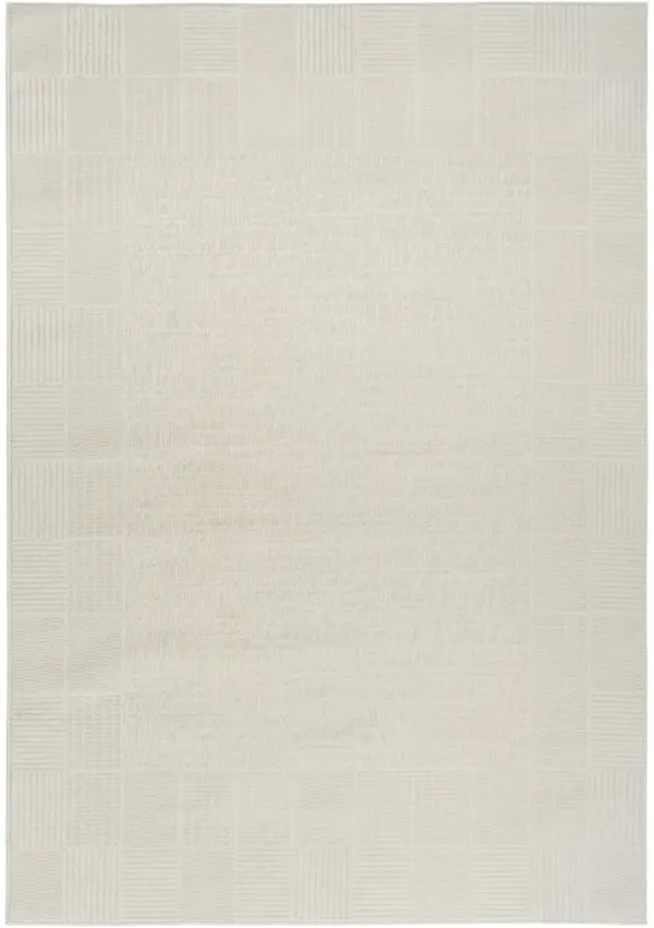 Nordic NRC07 Ivory 5' x 7' Rug