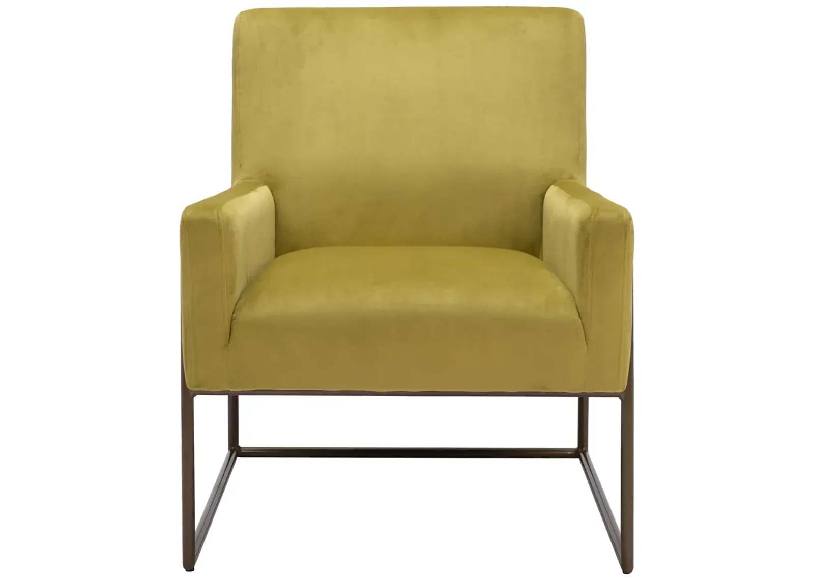 New York Accent Chair Olive Green