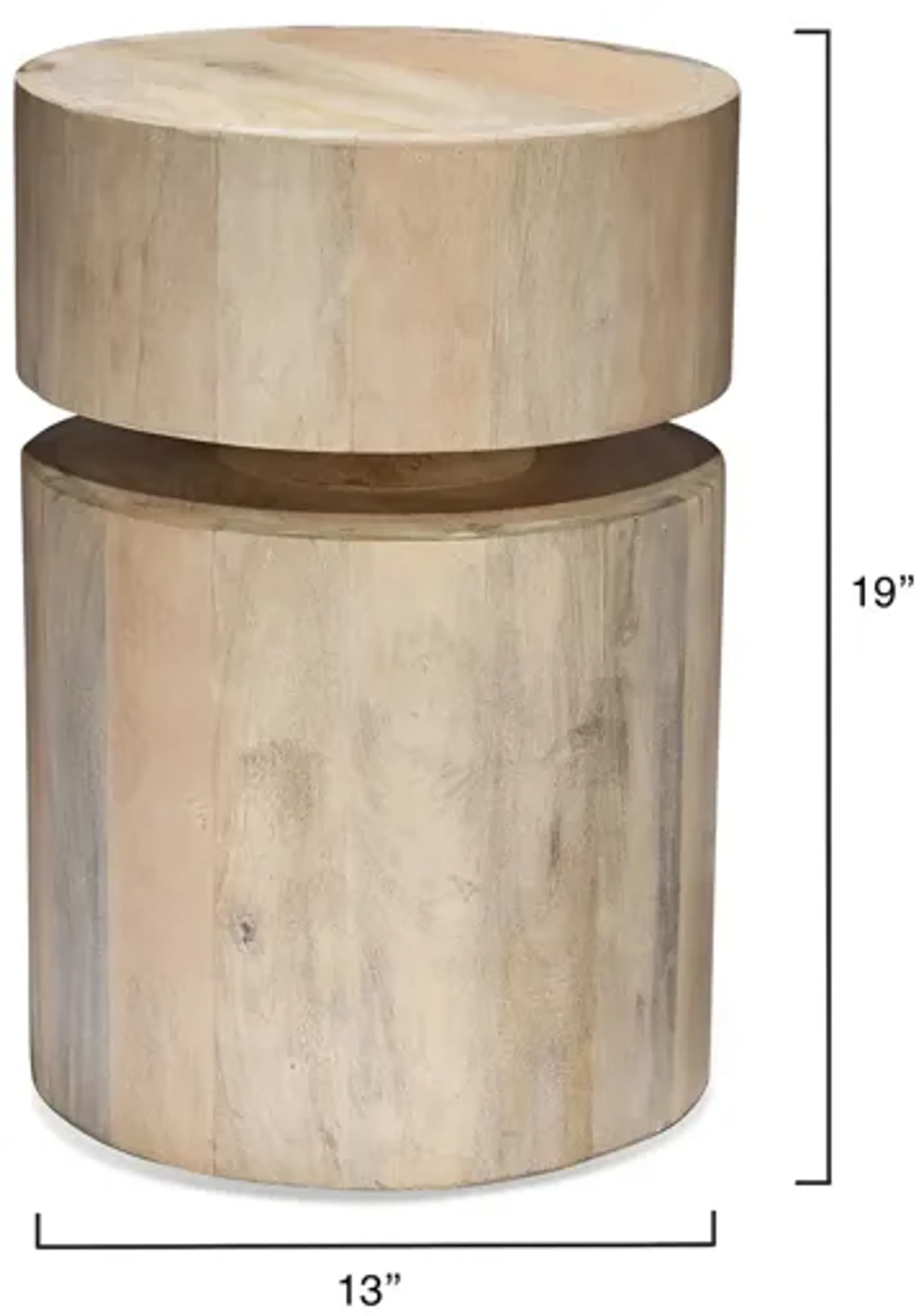 Dylan Round Side Table Mathis Home | Furniture.com