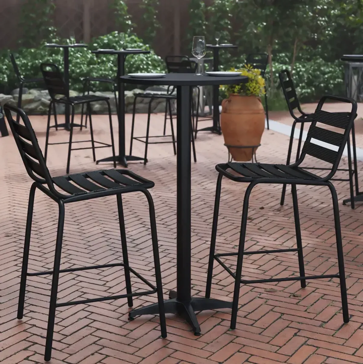 Aluminum Patio Bar Tables