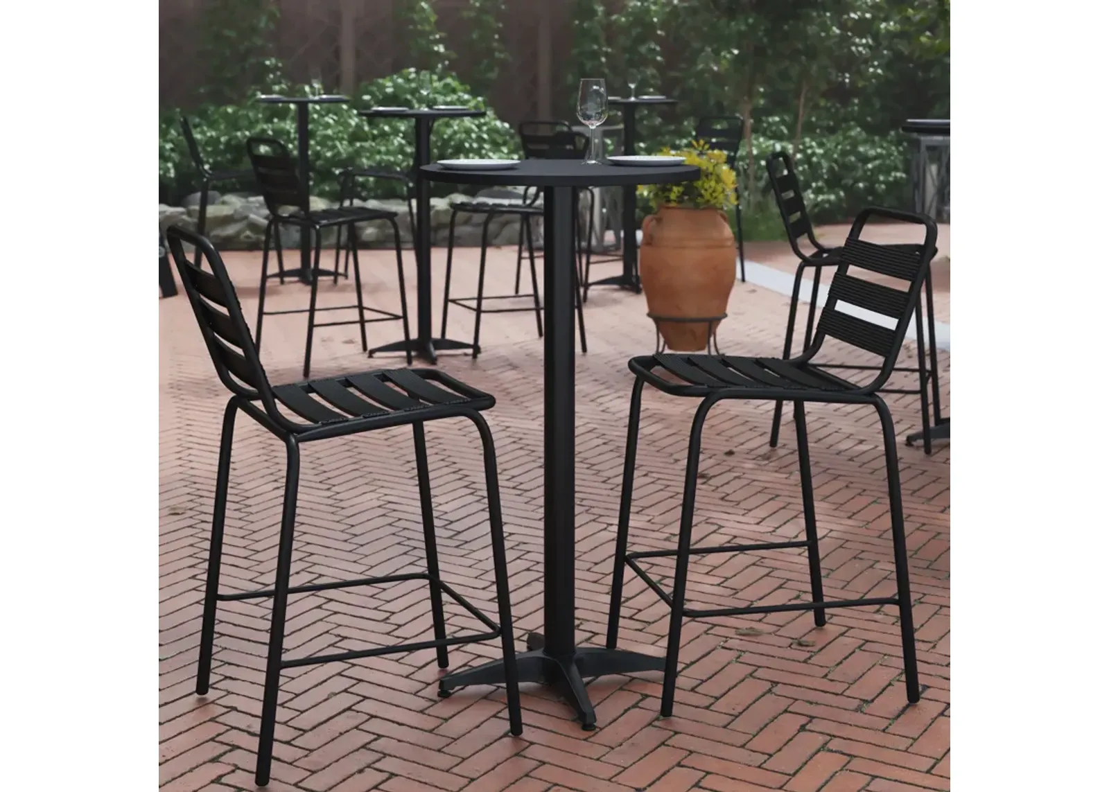 Aluminum Patio Bar Tables