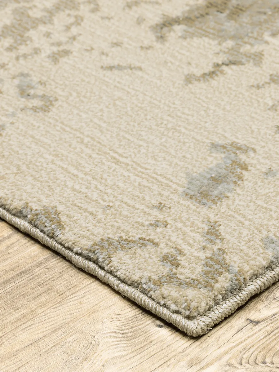 Evolution 5'3" x 7'3" Beige Rug