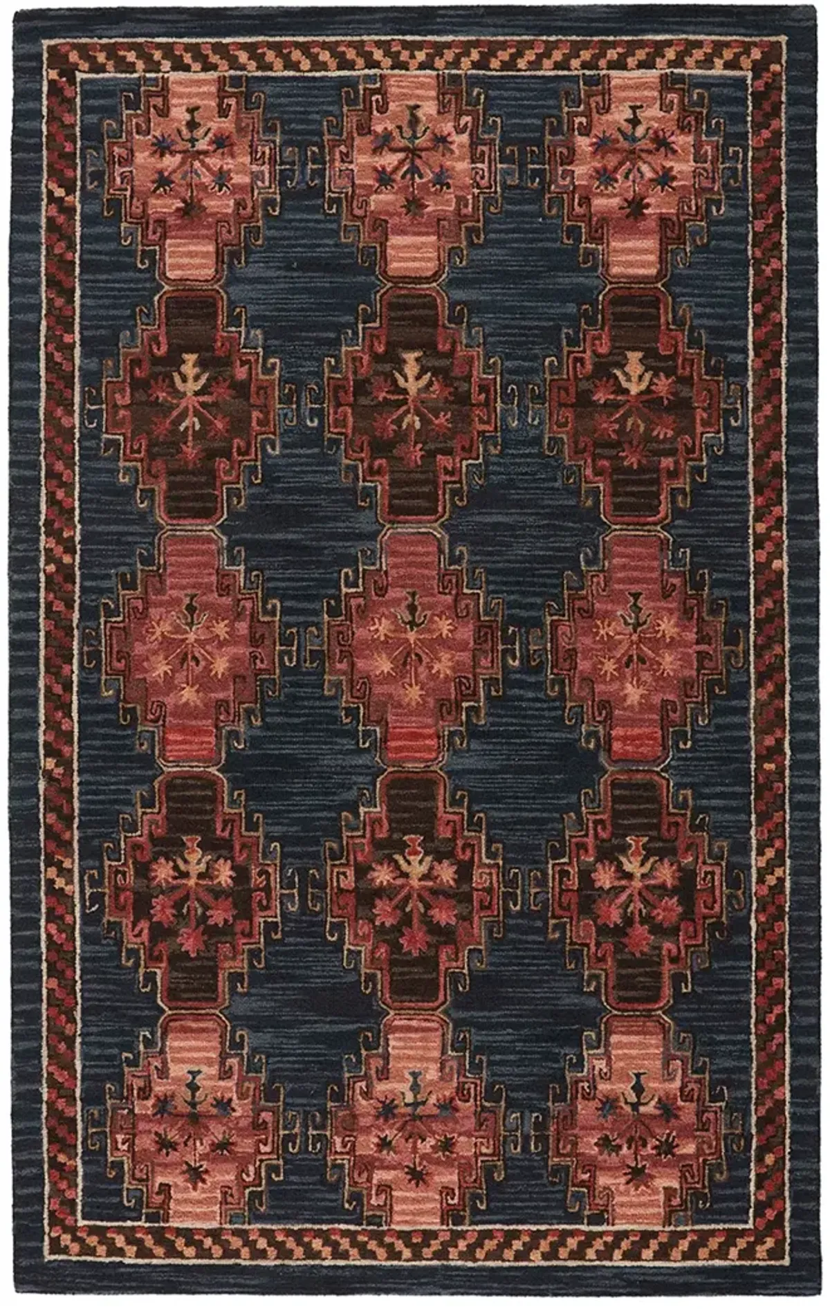 Cardamom Kyoto Blue 6' x 9' Rug