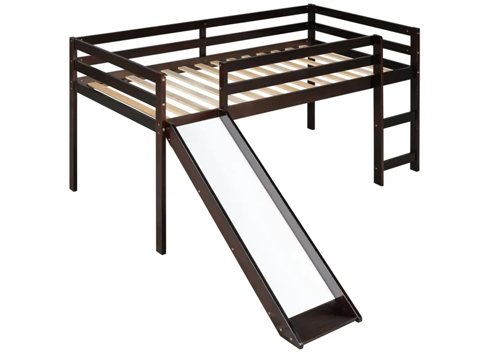 Merax Loft Bed with Slide