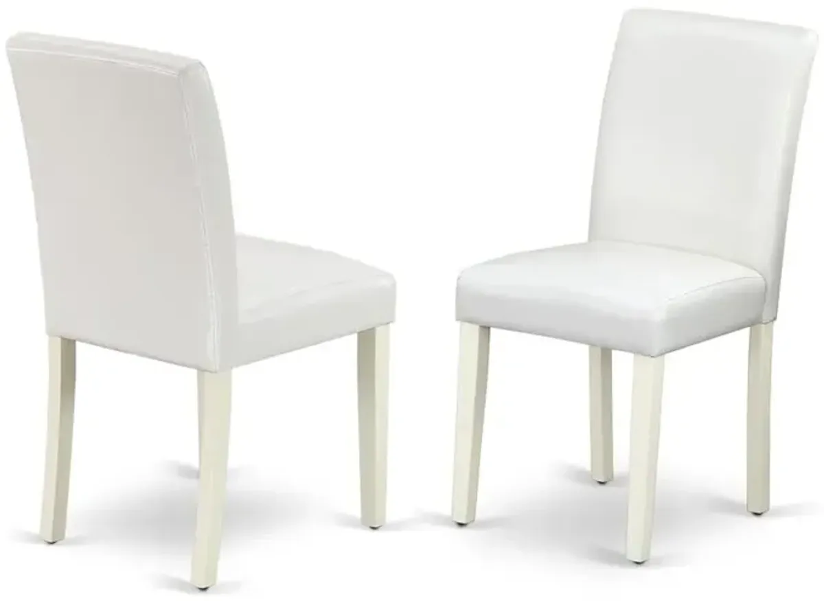 Dining Chair Linen White