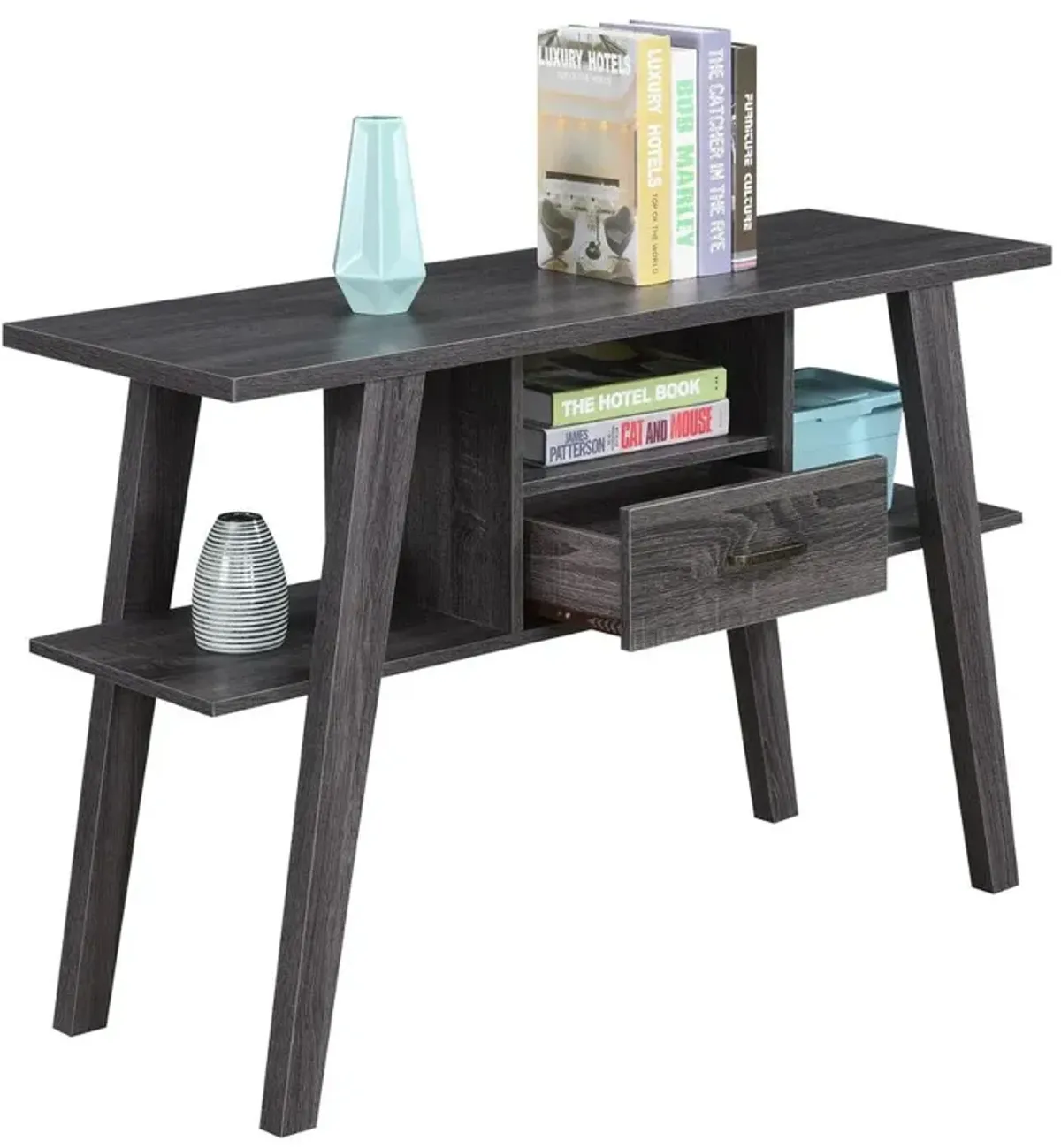 Convenience Concepts Newport Mike W  Console Table with Drawer