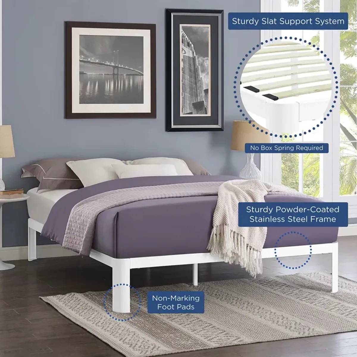 Modway - Corinne Queen Bed Frame