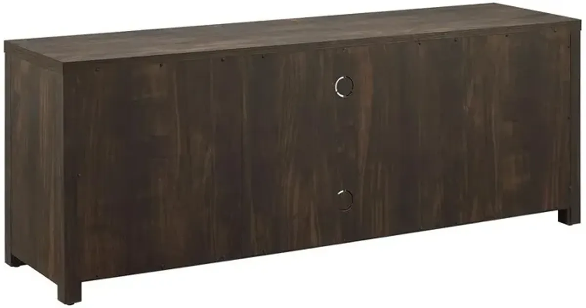 Gordon 58" Low Profile Tv Stand Dark Walnut