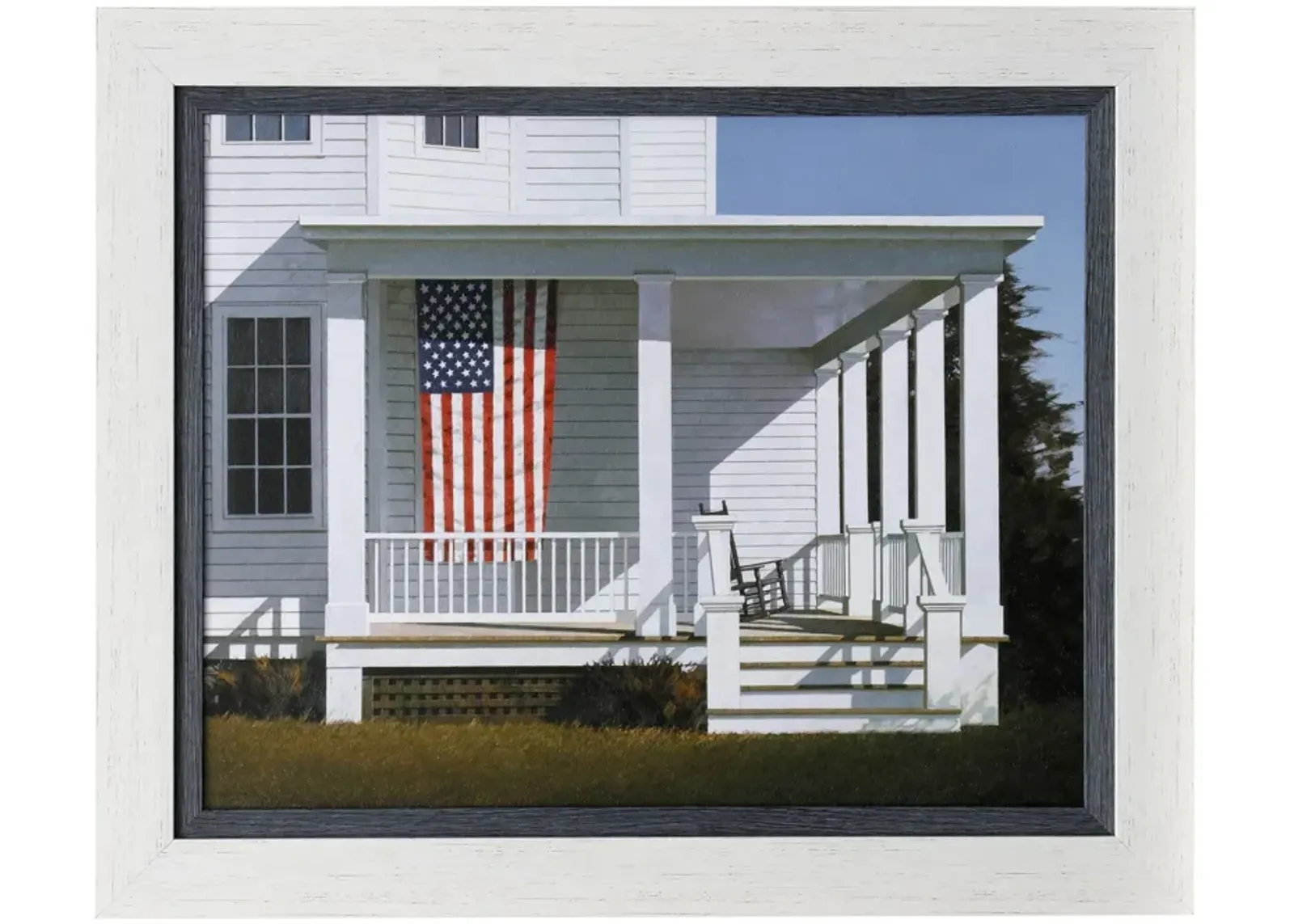 America Porch IV Framed Print