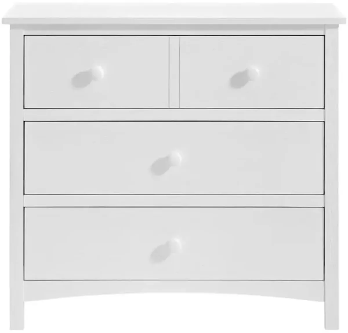 Oxford Baby Castle Hill 3 Dr Dresser Rta  Barn White