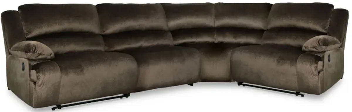 Clonmel 4-Piece Reclining Sectional