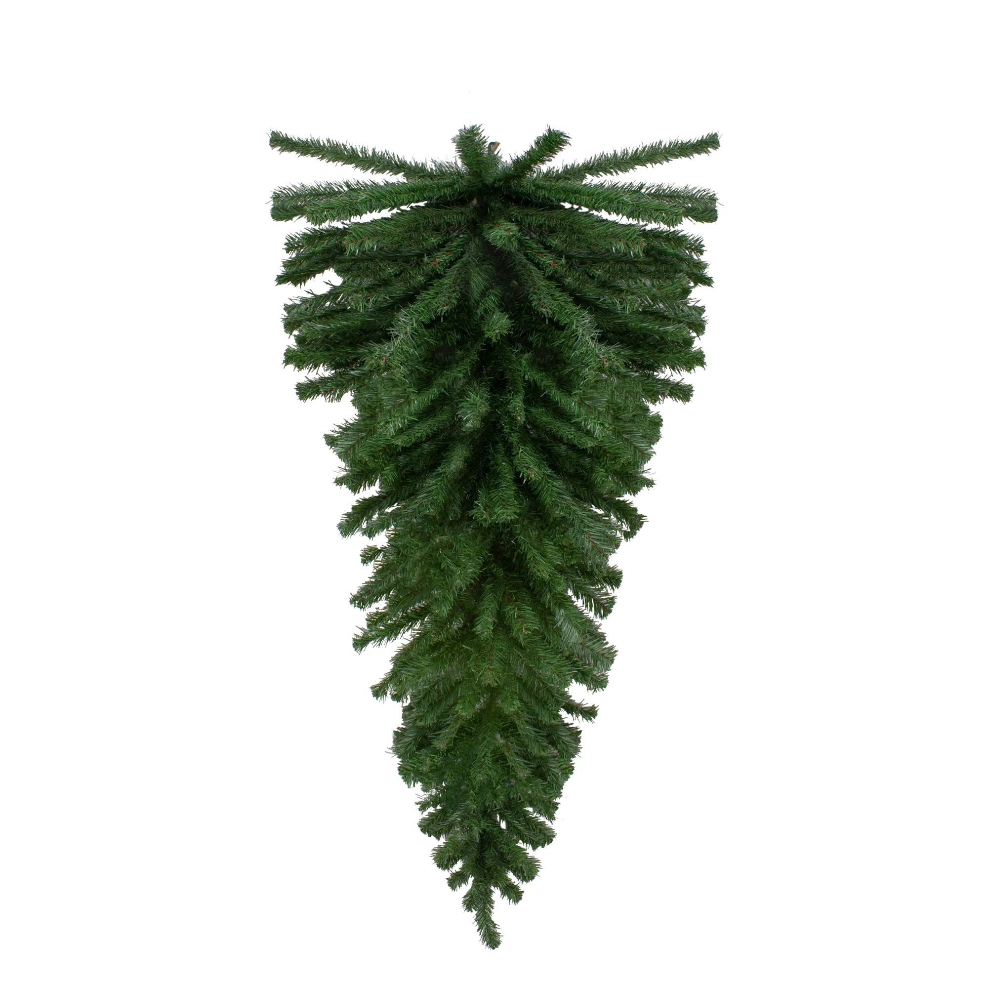 48" Canadian Pine Christmas Teardrop Swag  Unlit