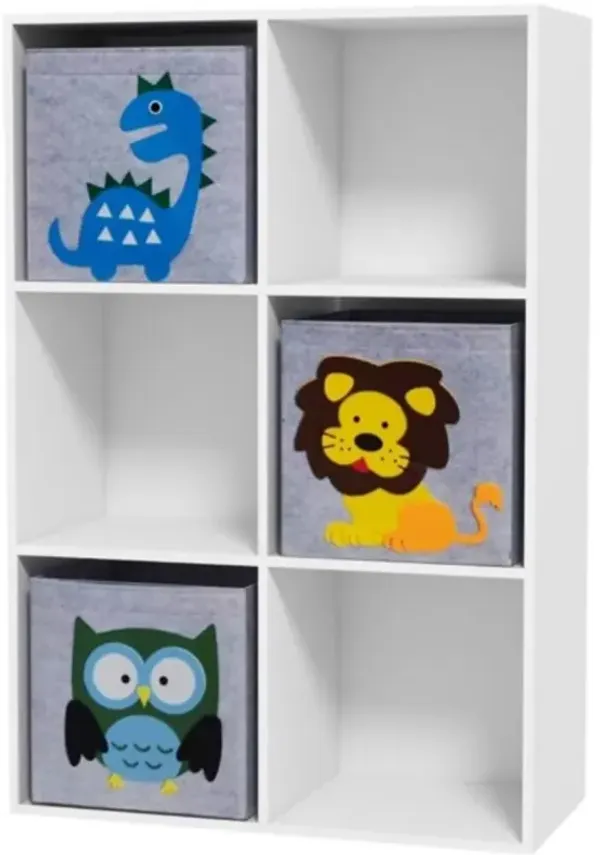 Toy Storage Cabinet – Kids’ Organizer with Shelves & Bins for Toys, Books & More