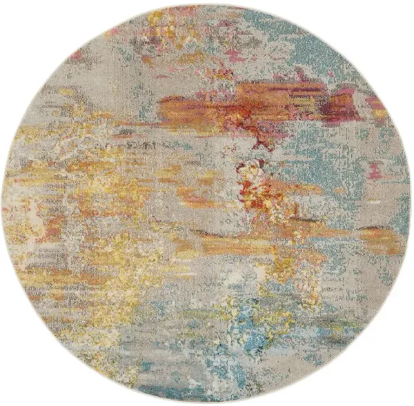 Celestial CES02 Sealife 10' x Round Rug