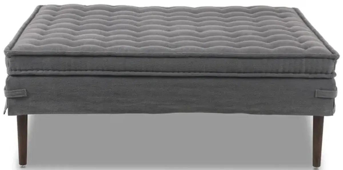 Cole 48" Broadway Denim Ottoman
