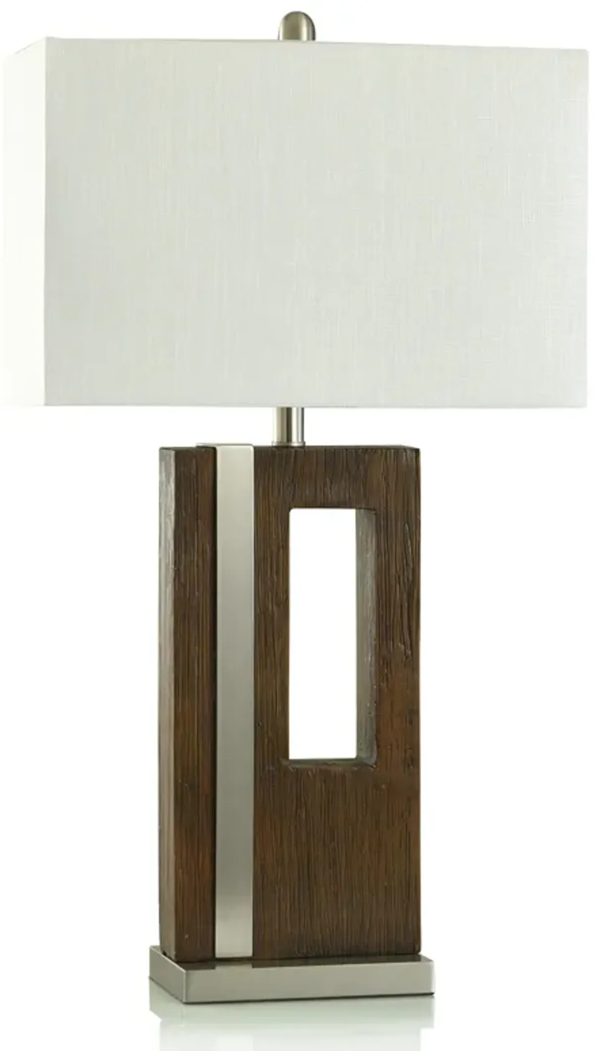 Hudson Silver Table Lamp