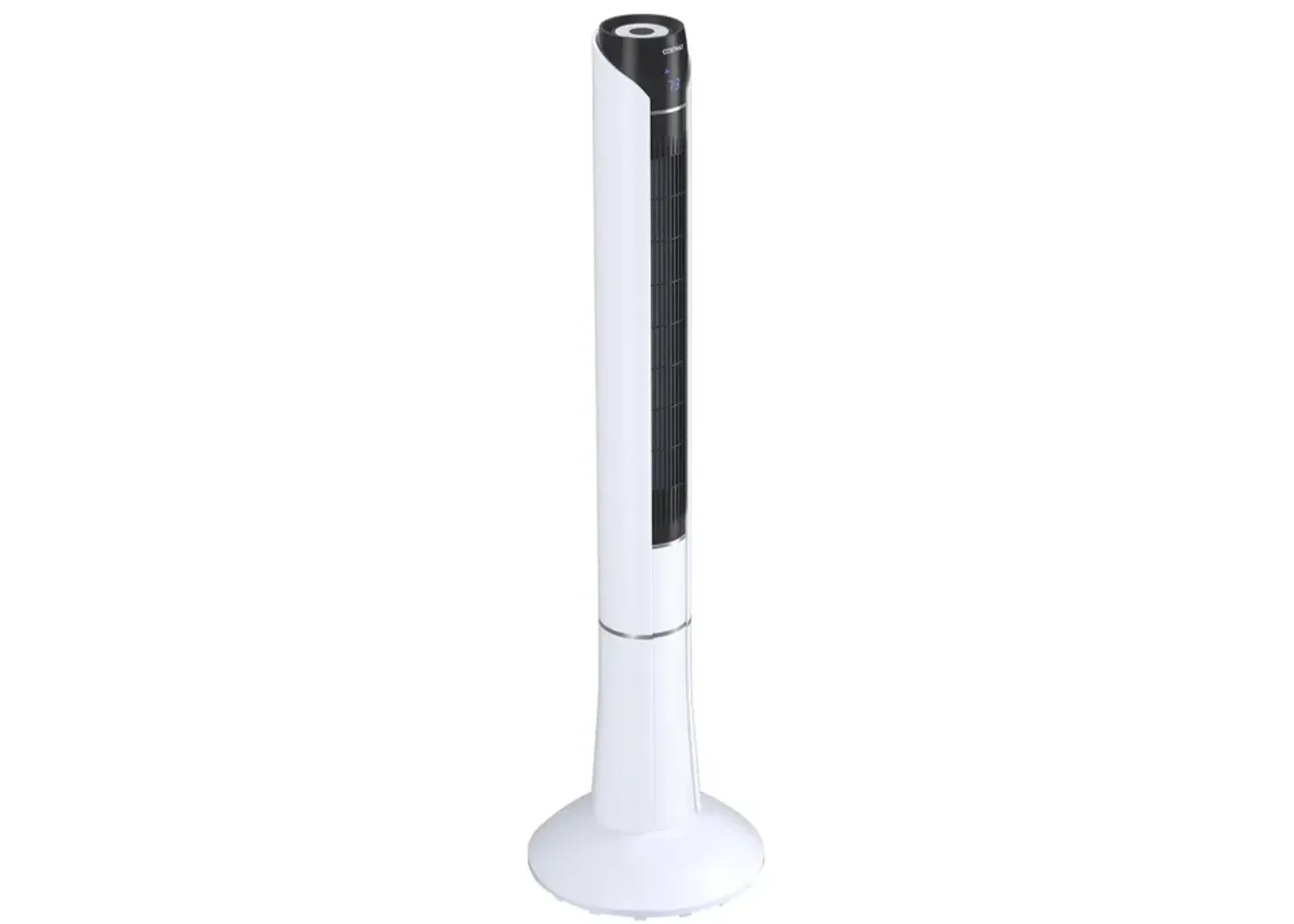 Portable 48 Inches Tower Fan with Remote Control-White