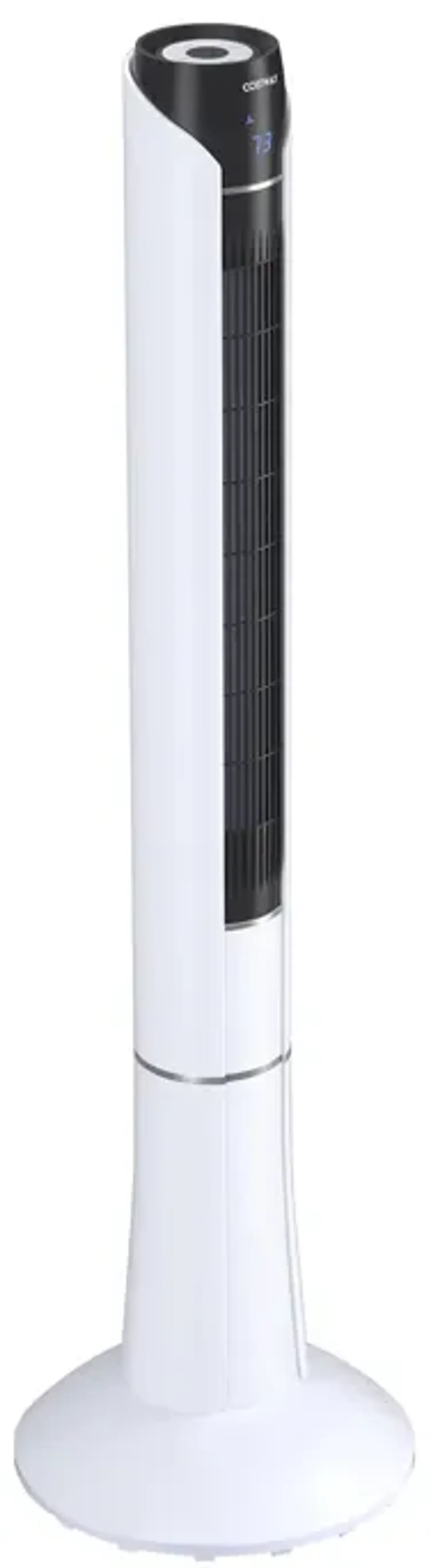 Portable 48 Inches Tower Fan with Remote Control-White