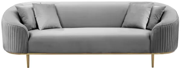 Michelle Pleated Sofa by Inspire Me Home Decor