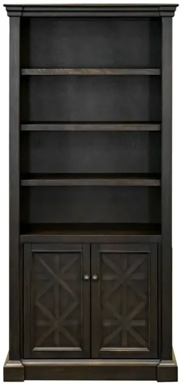 Traditional Bookcase With Doors