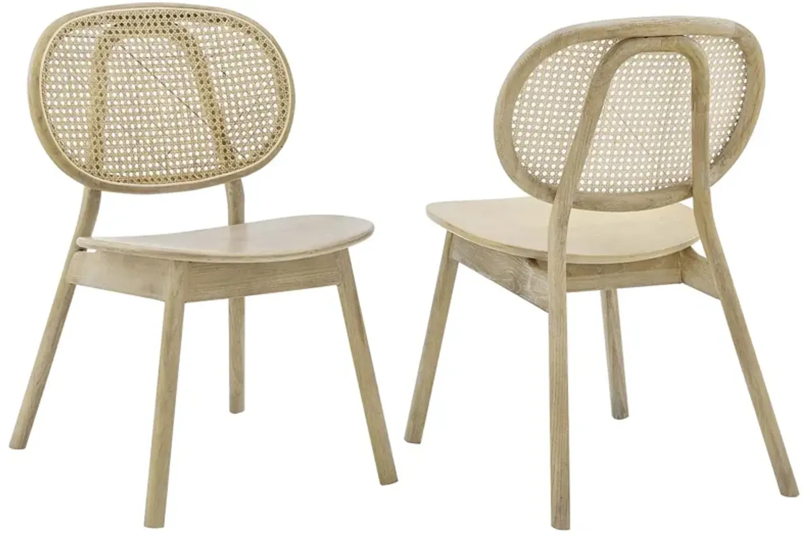 Malina Wood Dining Side Chair Set of 2