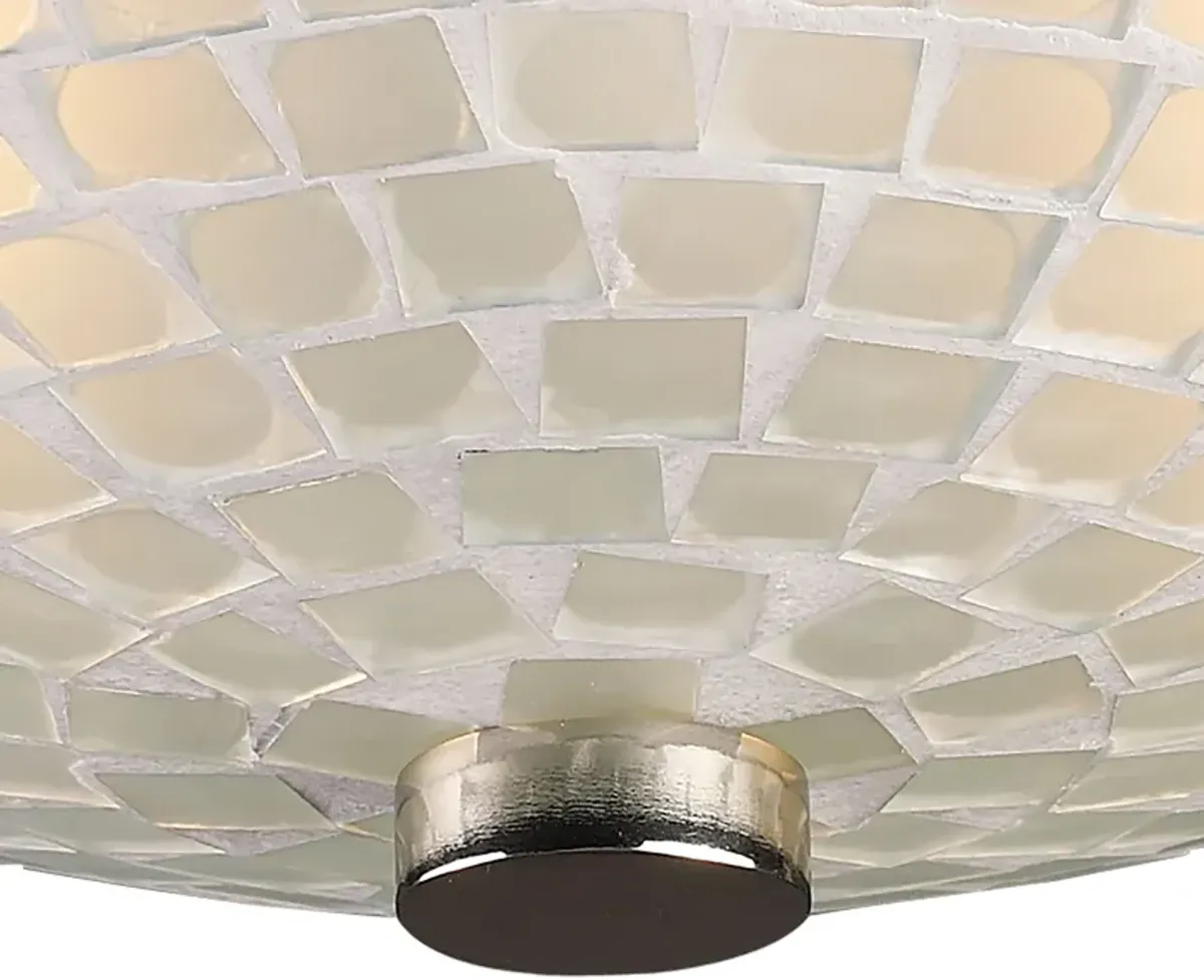 Fusion 12'' Wide 2-Light Semi Flush Mount